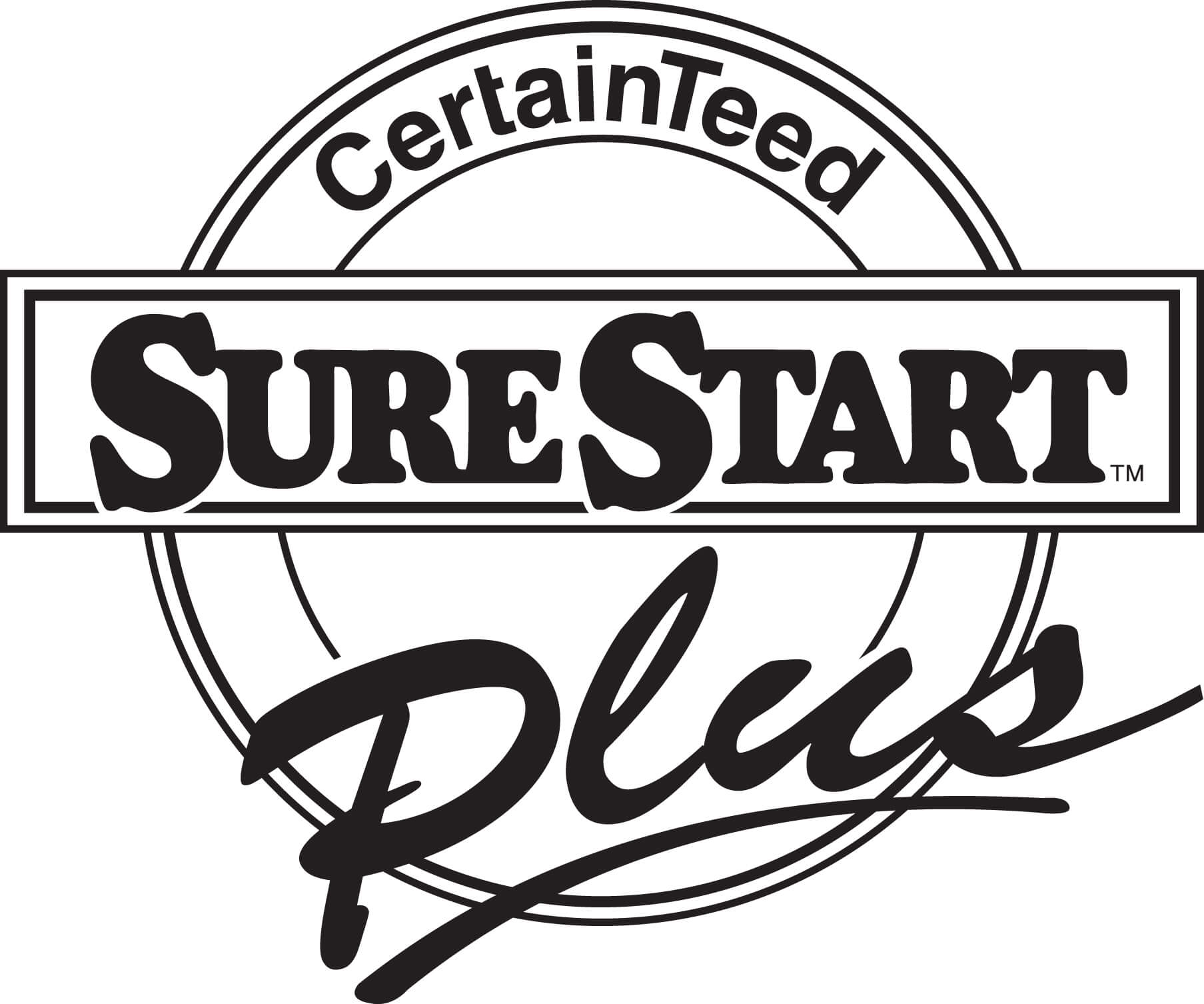 Sure Start Plus CertainTeed Logo